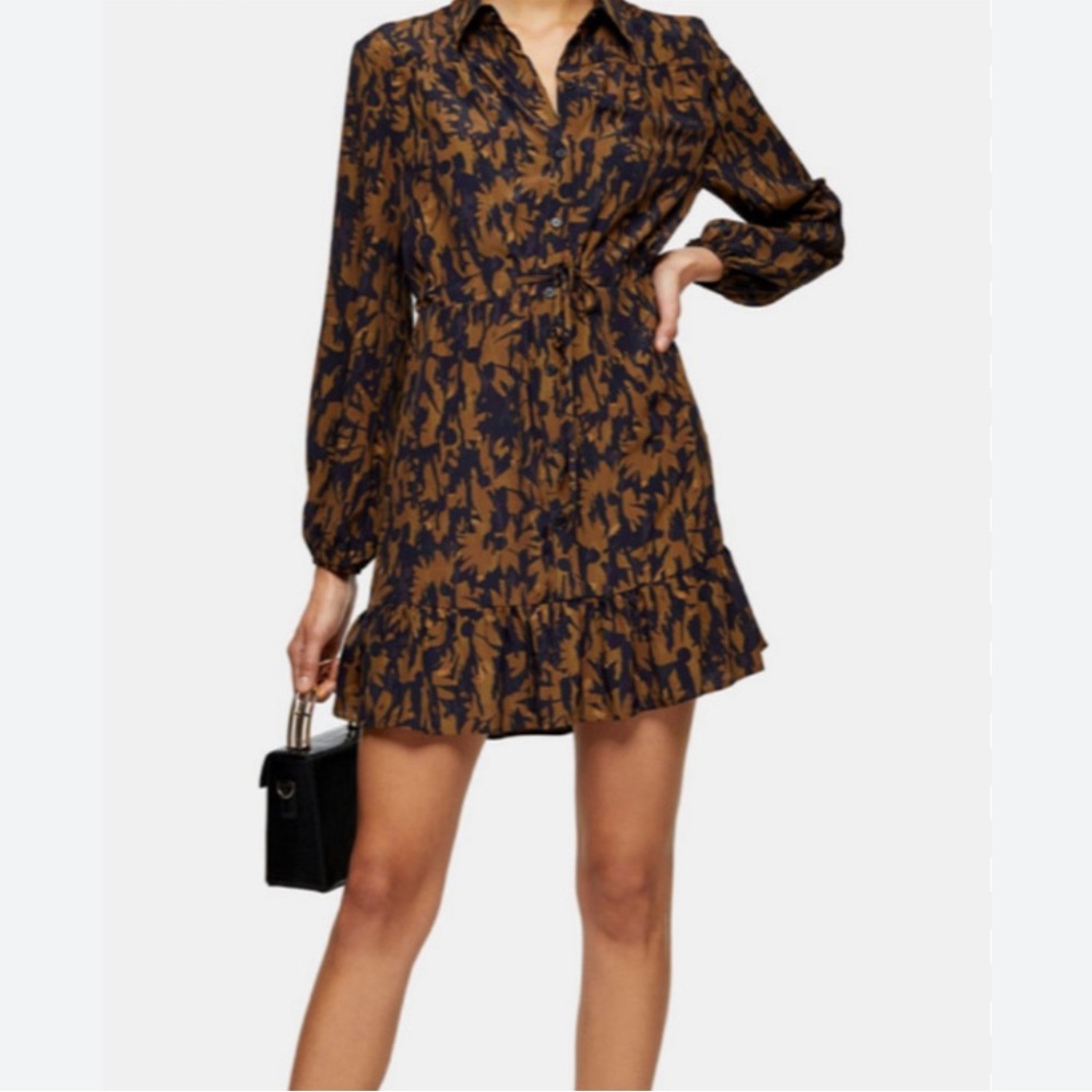 TopShop Floral Mini Dress